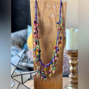 Vintage Beaded Doll Necklace